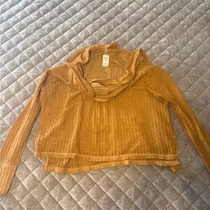 Women's Mustard Sweater